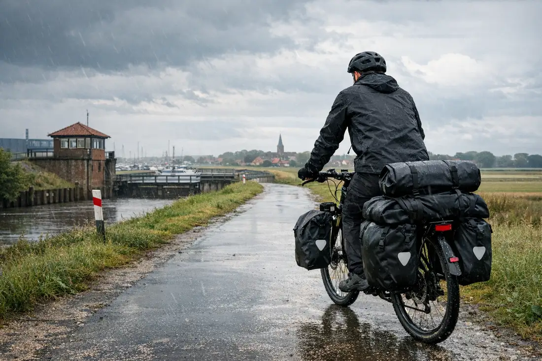 Tag 4: Plattes Land und Gegenwind