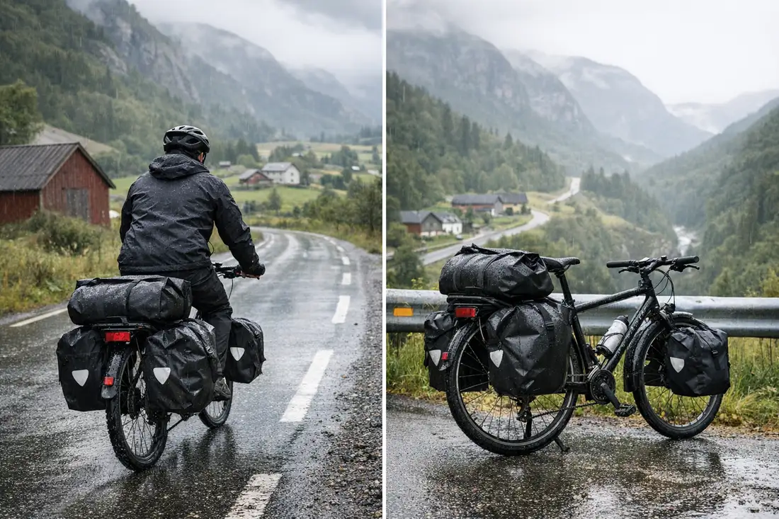 Tag 52: Regen und Stürze in Norwegen